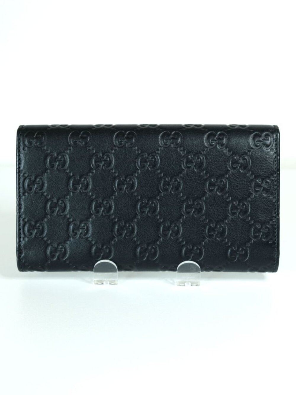 Gucci Guccissima Leather Wallet, Excellent Condition, Matte Black - Picture 3 of 16